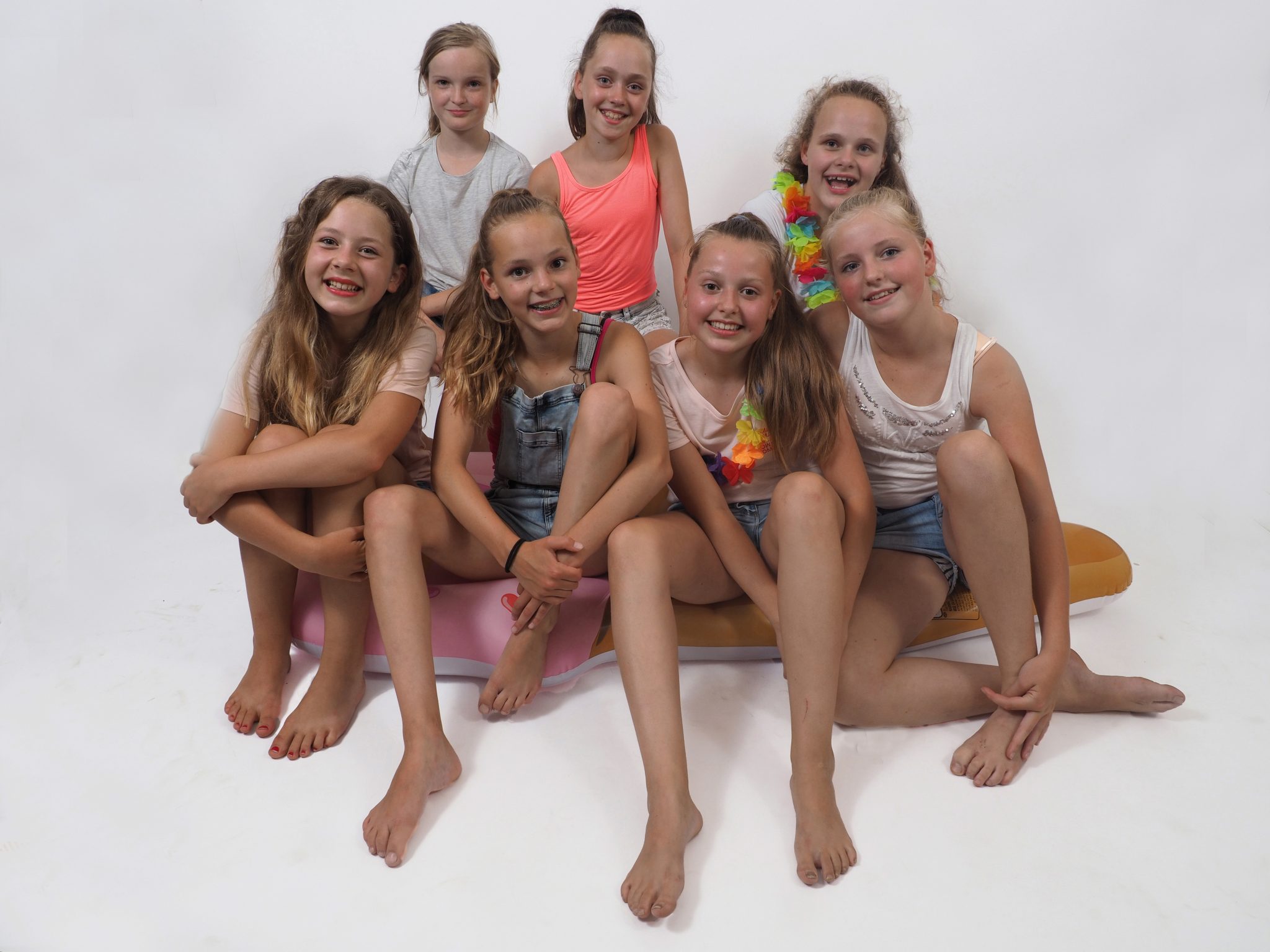 Basisschool groep 8 shoot Foto Grandia IJsselmuden